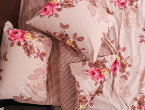 Евро макси набор постельного белья 200*220 из Бязи "Gold" №155090AB Черешенка™