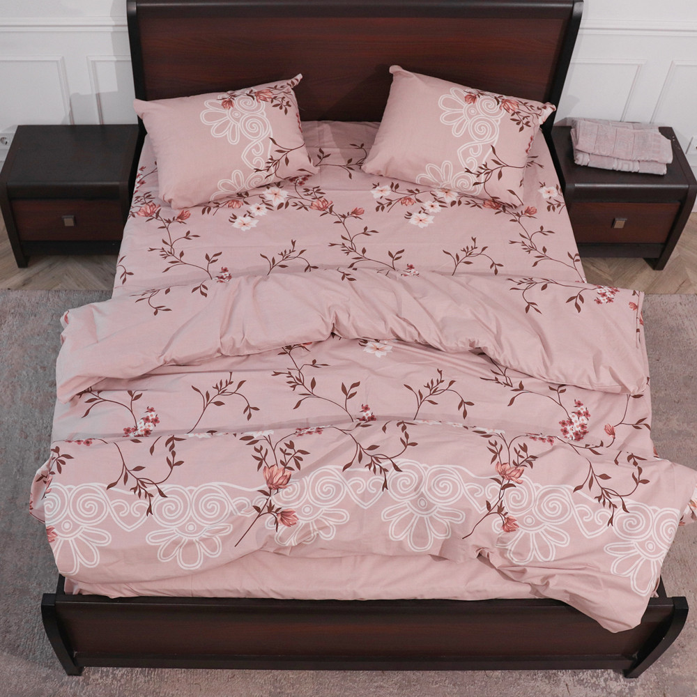 Полуторный набор постельного белья 150*220 из Бязи "Gold" №153115 Черешенка™