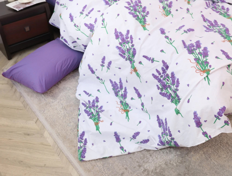 Двуспальный набор постельного белья 180*220 из Бязи "Gold" №152323AB Черешенка™