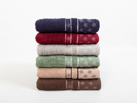 Комплект махровых полотенец CESTEPE STAR (90*50)