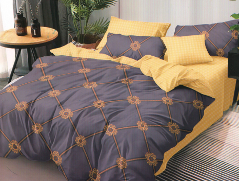 Ткань для постельного белья Сатин S-106 (A+B) - (60м+60м)