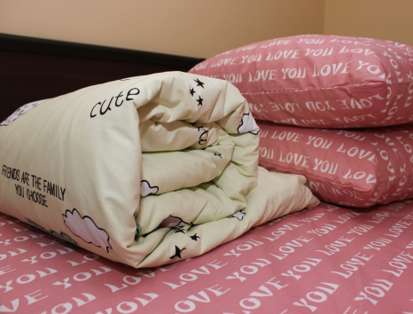 Сімейний набір постільної білизни із Ранфорсу №183173AB Черешенка™