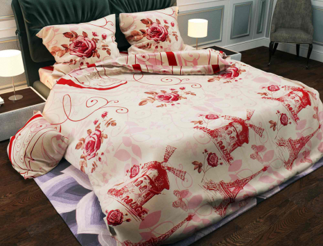 Тканина для постільної білизни Бязь "Gold" Lux GL502