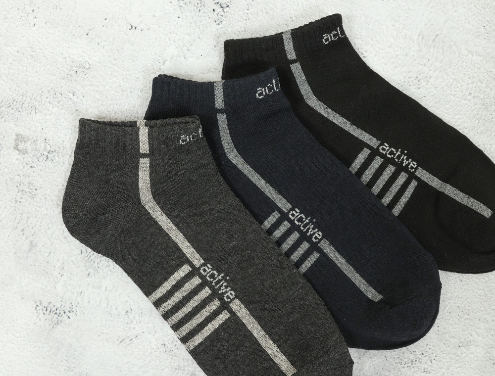 Чоловічі шкарпетки Житомир Luxe Бамбук короткі (41-47) №ZLB5007