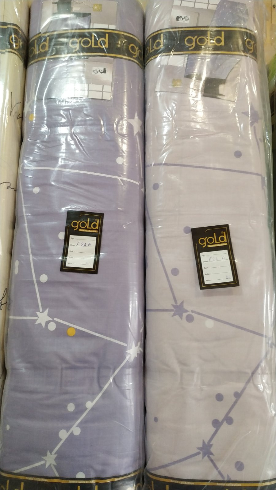 Тканина для постільної білизни Бязь "Gold" Lux "Настрій для сну" GL1658 (A+B) - (50м+50м)