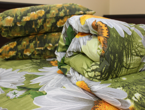 Семейный набор хлопкового постельного белья из Бязи "Gold" №154029 Черешенка™