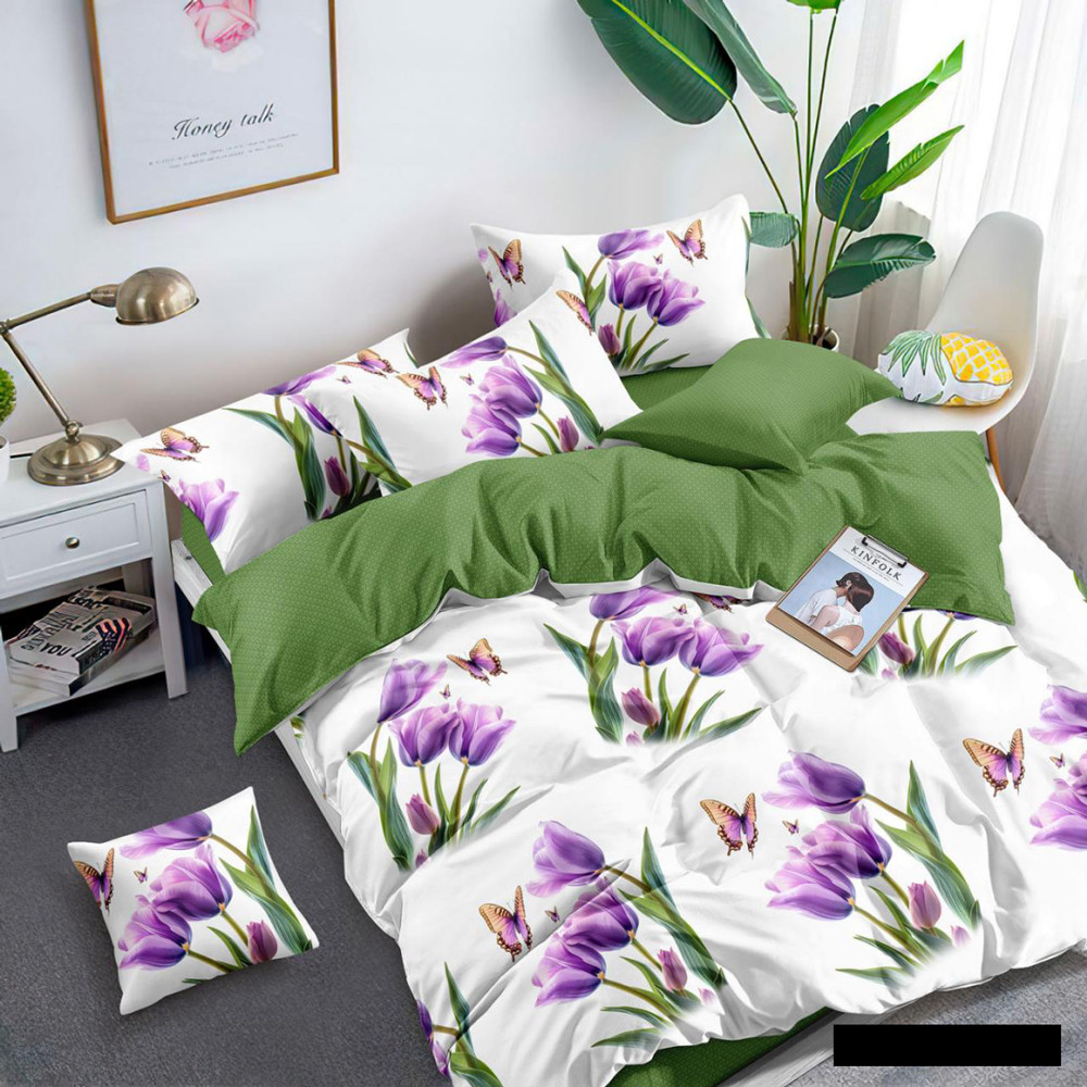 Тканина для постільної білизни Ранфорс R-426AB (A+B) - (60м+60м)