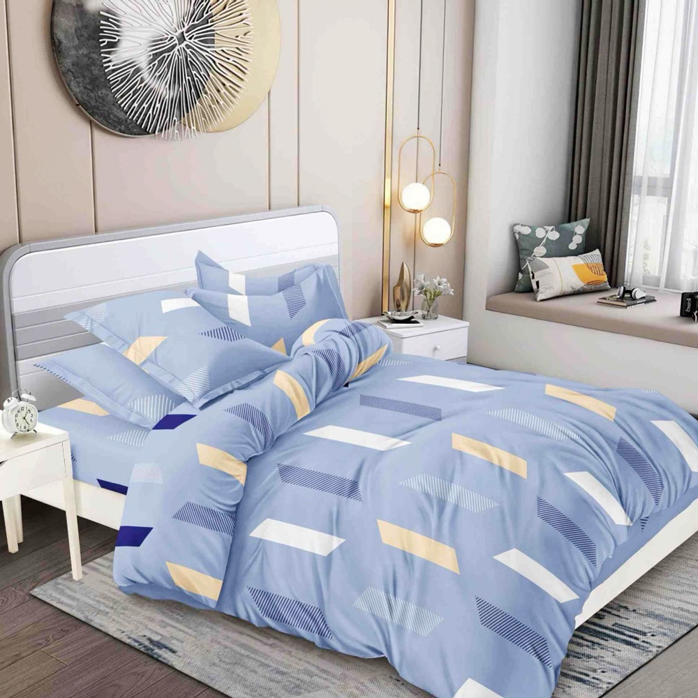 Полуторний набір постільної білизни 150*220 із полікотону №202113 Черешенька™