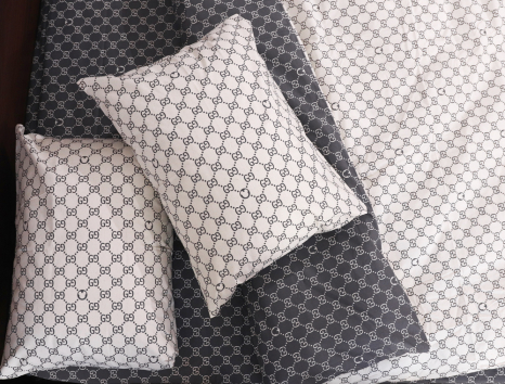 Полуторный набор постельного белья 150*220 из Бязи "Gold" №159118AB Черешенка™