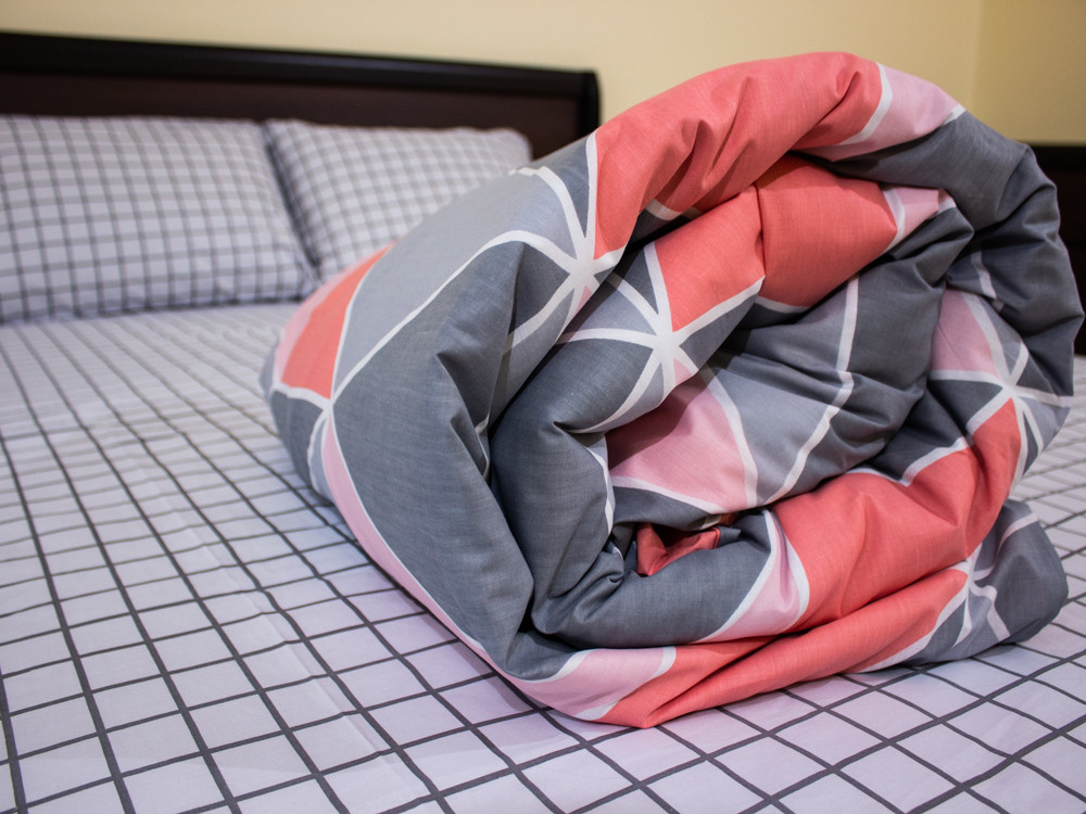 Полуторный набор постельного белья 150*220 из Бязи "Gold" №154082AB Черешенка™