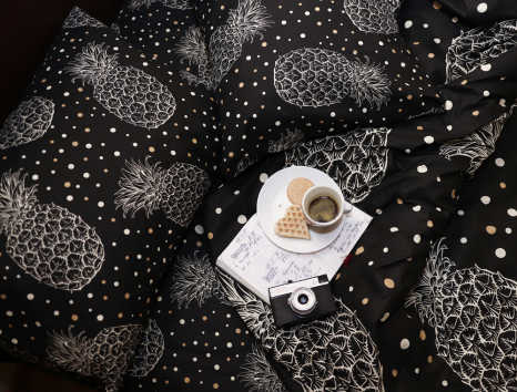 Полуторный набор постельного белья 150*220 из Бязи "Gold" №151535AB Черешенка™