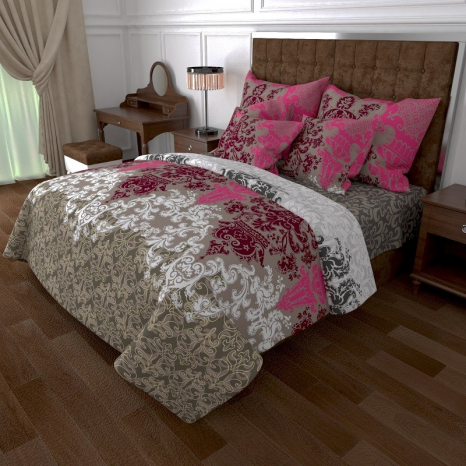 Тканина для постільної білизни Бязь "Gold" Lux GL7052 (A+B) - (50м+50м)