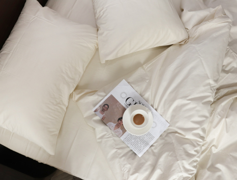 Двоспальний набір постільної білизни 180*220 із Сатину №11-0606-S Черешенка™