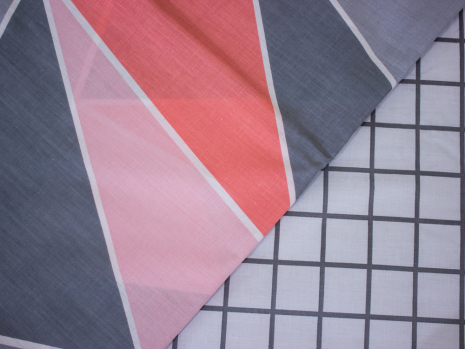 Двоспальний набір постільної білизни 180*220 із Бязі "Gold" №154082AB Черешенка™