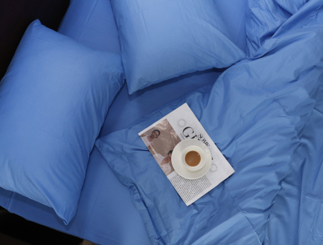 Евро макси набор постельного белья 200*220 из Сатина №15-3930-T Черешенка™