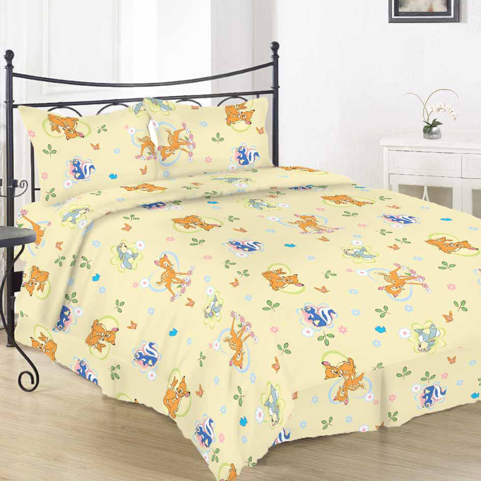 Ткань для постельного белья Бязь "Gold" Lux детская GLB002