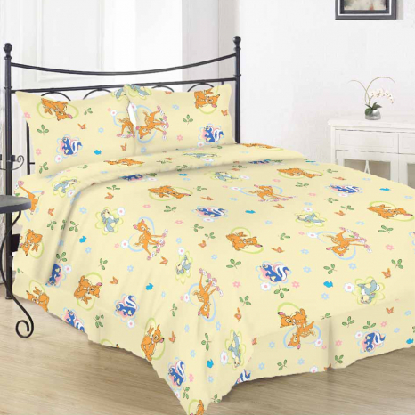 Ткань для постельного белья Бязь "Gold" Lux детская GLB002