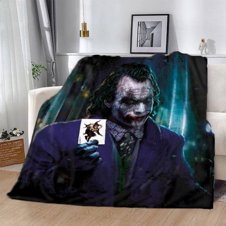 Плед с 3D-принтом 135*160 "Джокер" №20222333