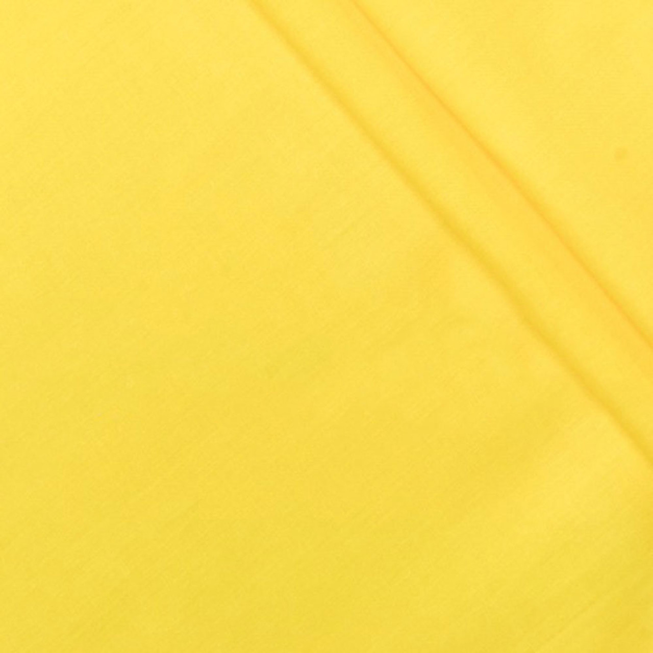 Тканина для постільної білизни Бязь "Gold" Lux однотонна GL1018yellow (50м)