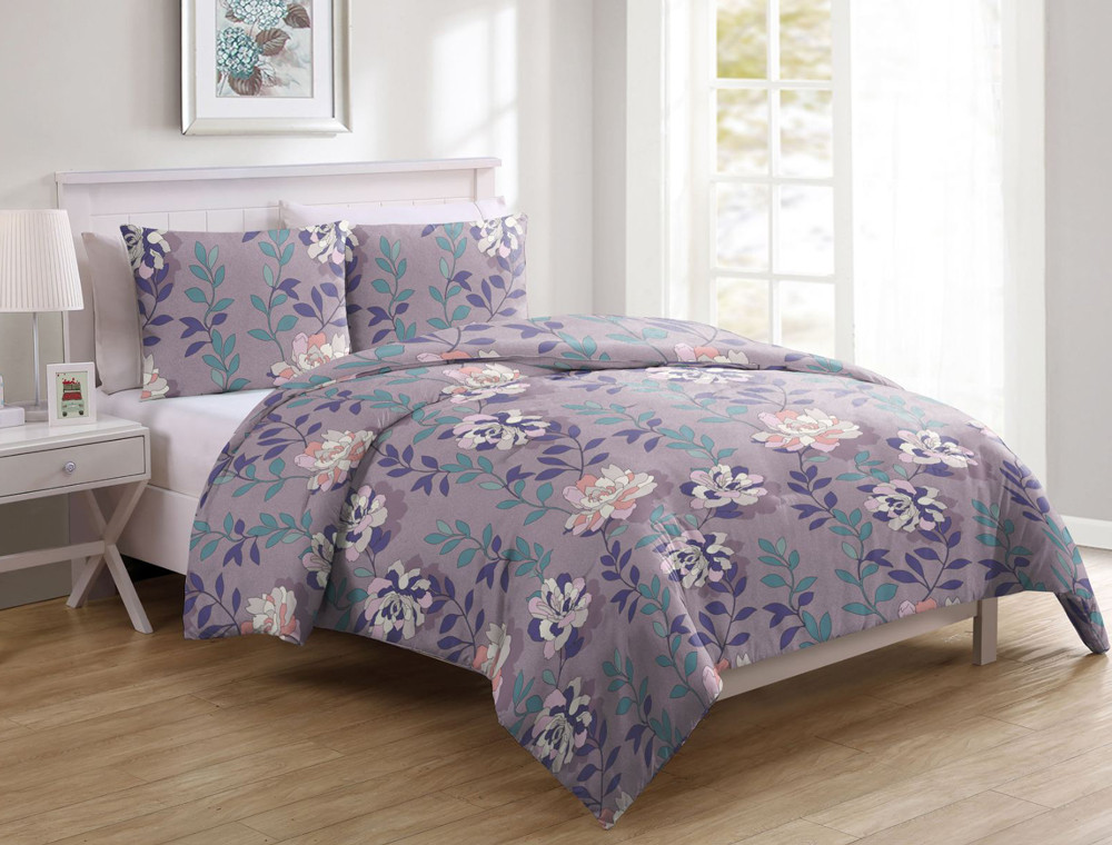 Ткань для постельного белья Бязь "Gold" Lux GL3626violet