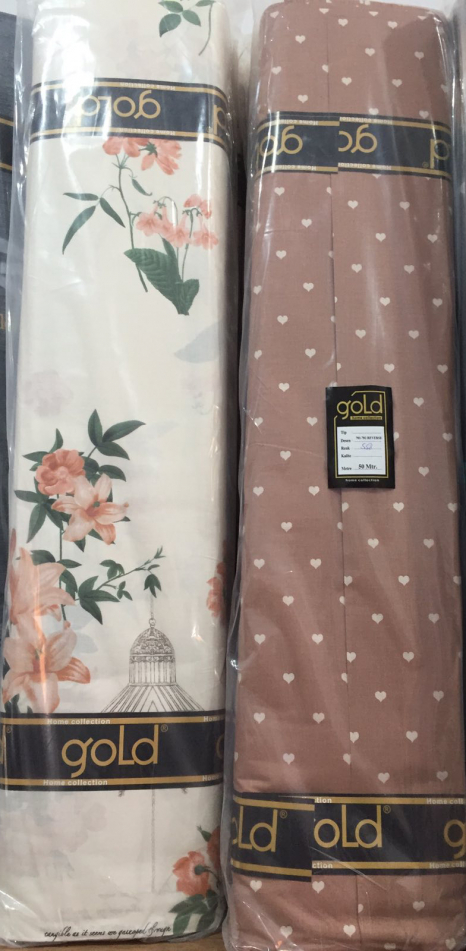 Ткань для постельного белья Бязь "Gold" Lux GL1738 (A+B) - (50м+50м)