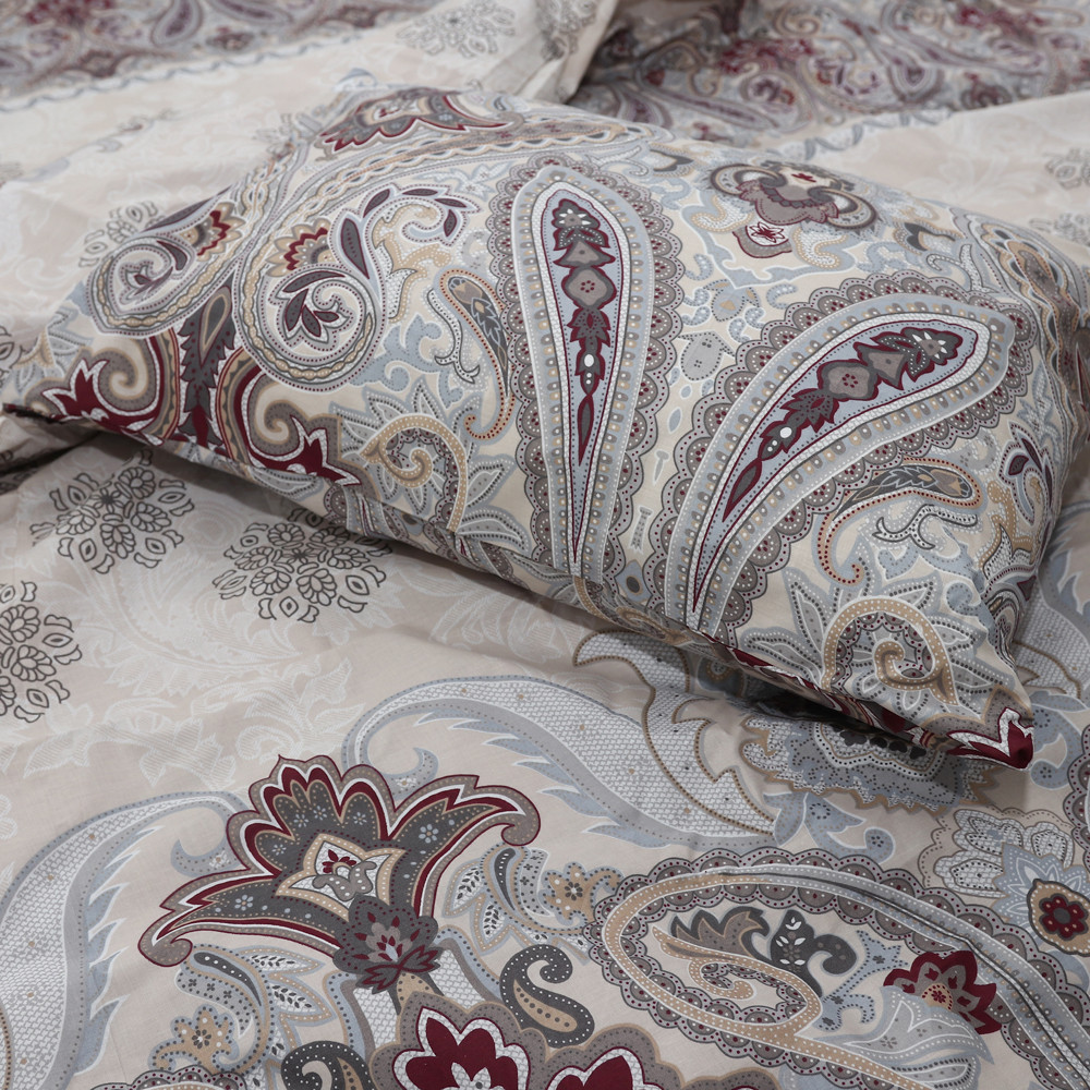 Двоспальний набір постільної білизни 180*220 із Бязі "Gold" №157035 Черешенка™