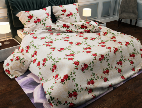 Ткань для постельного белья Бязь "Gold" Lux GL2879R