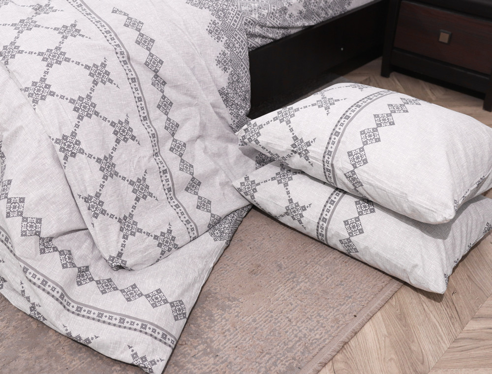 Двуспальный набор постельного белья 180*220 из Бязи "Gold" №159320 Черешенка™