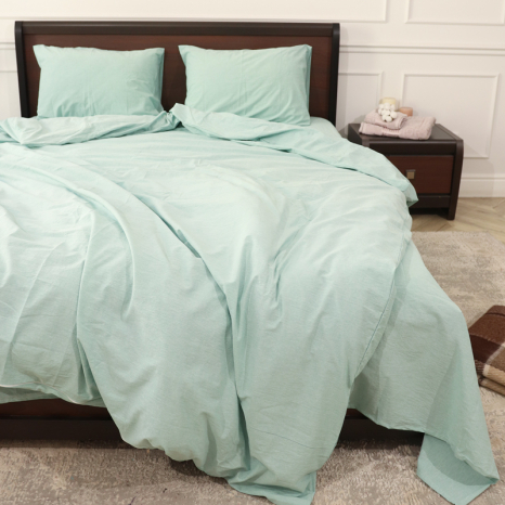 Евро макси набор постельного белья 200*220 из Вареного Хлопка №87122 Черешенка™