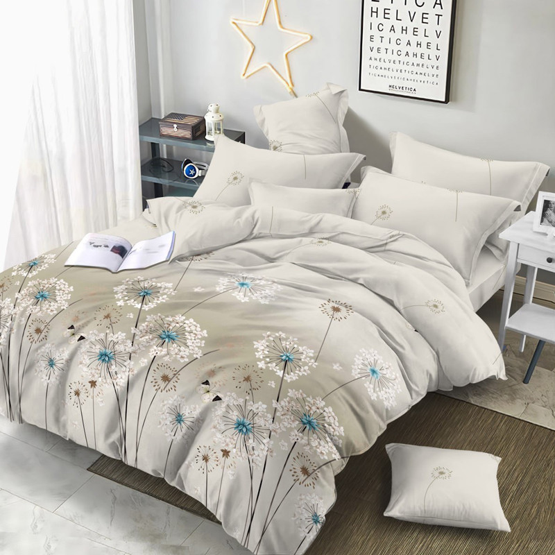 Ткань для постельного белья Бязь "Gold" Lux GL3317beige