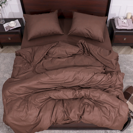 Двоспальний набір постільної білизни 180*220 із мікрофібри №202311 Черешенька™