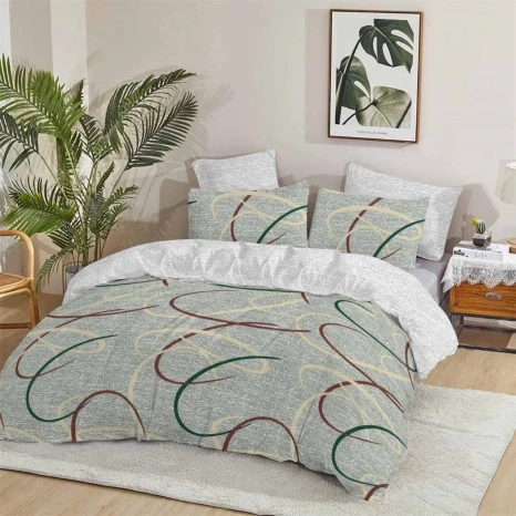 Ткань для постельного белья Бязь "Gold" Lux GL9124 (A+B) - (50м+50м)