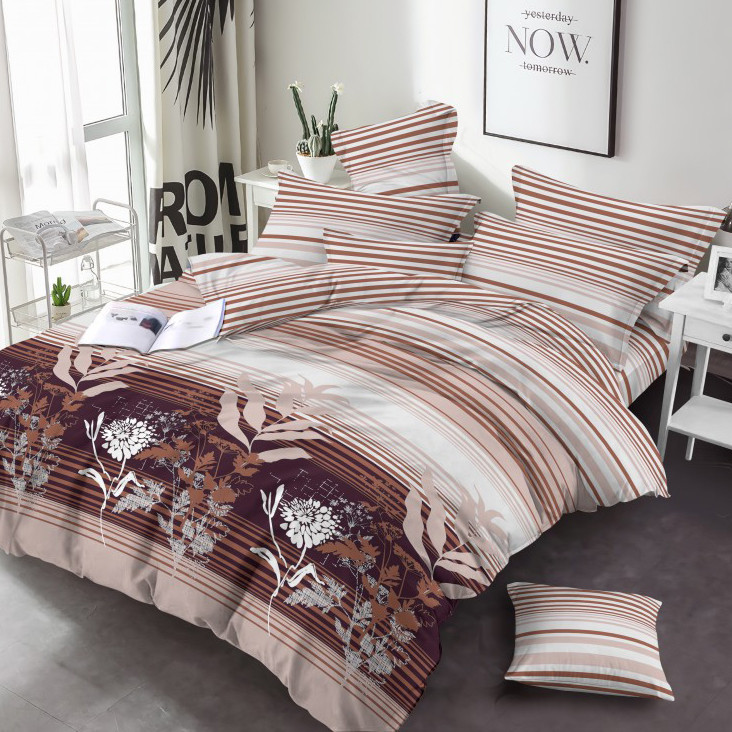 Ткань для постельного белья Бязь "Gold" Lux GLL3304beige