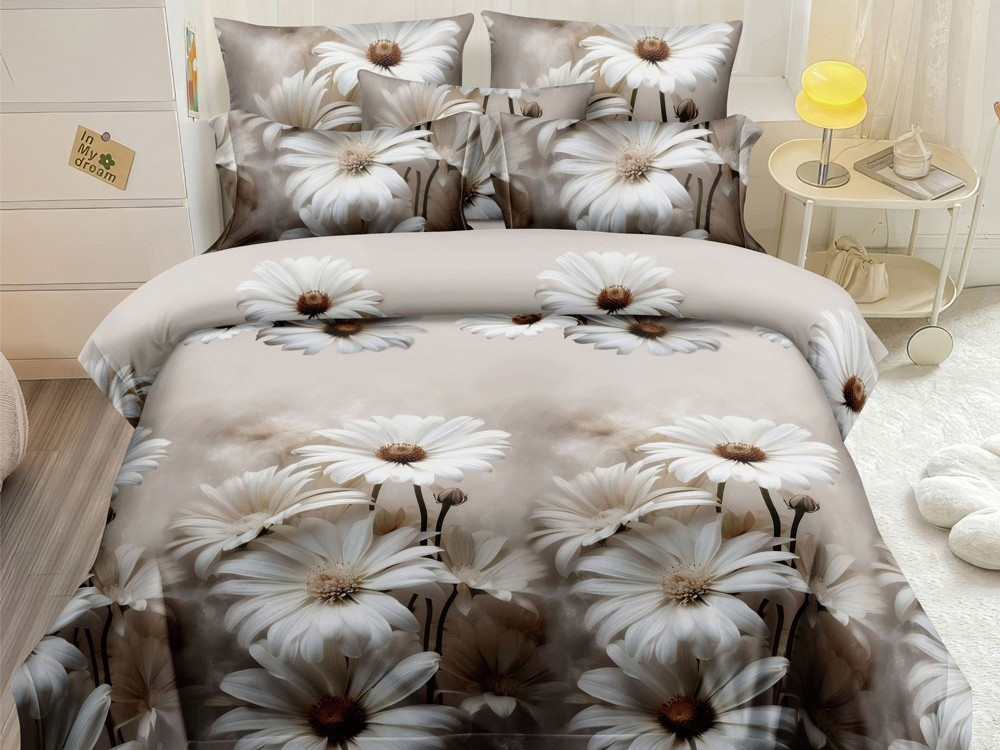 Двоспальний набір постільної білизни 180*220 із полікотону №204937 Черешенька™