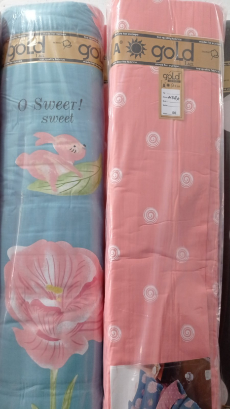 Ткань для постельного белья Бязь "Gold" Lux GL1573 (A+B) - (50м+50м)