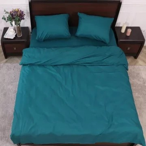 Сімейний набір постільної білизни 240*220 із мікрофібри №200009 Черешенька™