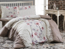 Семейный набор хлопкового постельного белья из Ранфорса Karen Kahve First Choice™