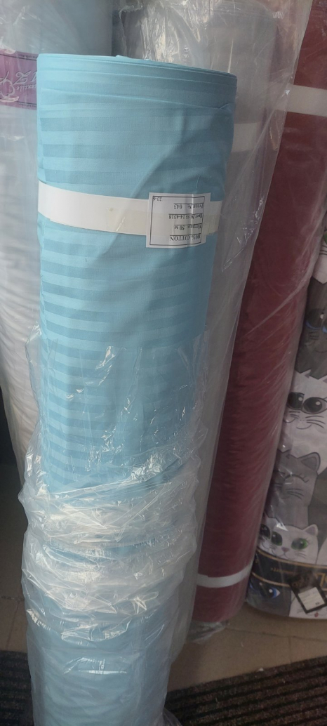 Ткань для постельного белья Страйп-сатин ST14-4318 (50м)