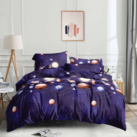 Ткань для постельного белья Сатин S-3299 (50м)