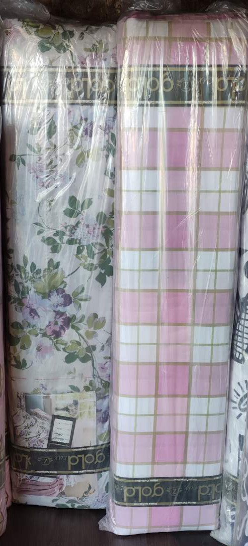 Тканина для постільної білизни Бязь "Gold" Lux "Квітковий мікс" GL1491 (A+B) - (50м+50м)