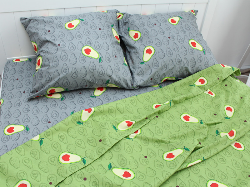 Двуспальный набор постельного белья 180*220 из Бязи "Gold" №157772AB Черешенка™