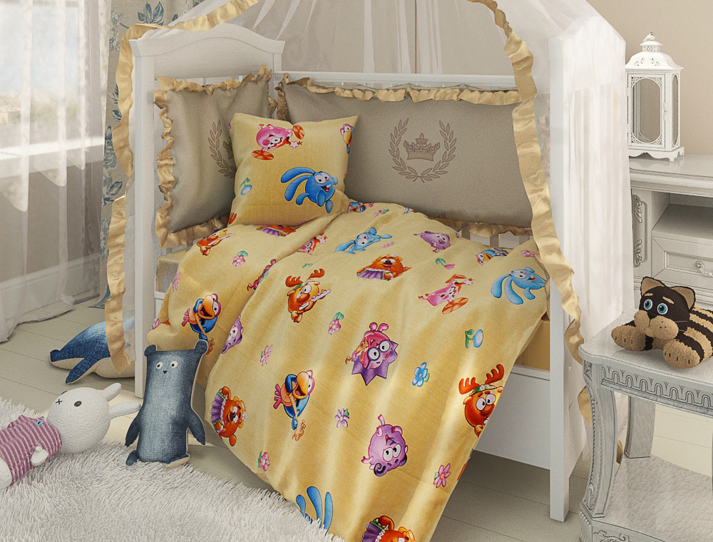 Тканина для постільної білизни Бязь "Gold" Lux дитяча GLB074