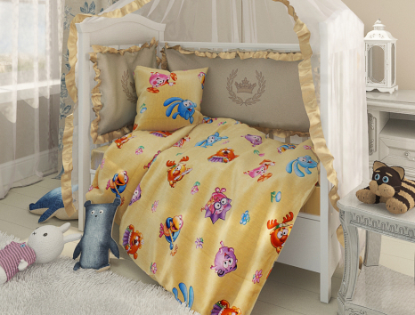 Тканина для постільної білизни Бязь "Gold" Lux дитяча GLB074