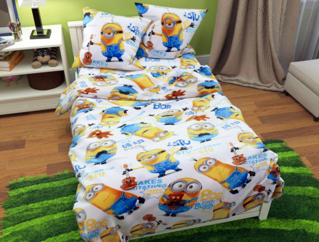 Дитячий комплект з Бязі "Gold" №162066 Черешенка™