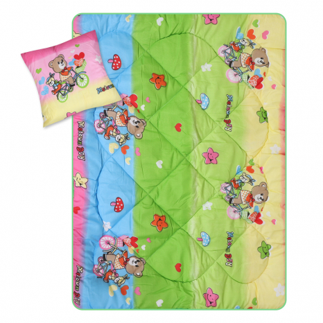 Комплект дитяча ковдра 105x135 + подушка 50x50 №2121