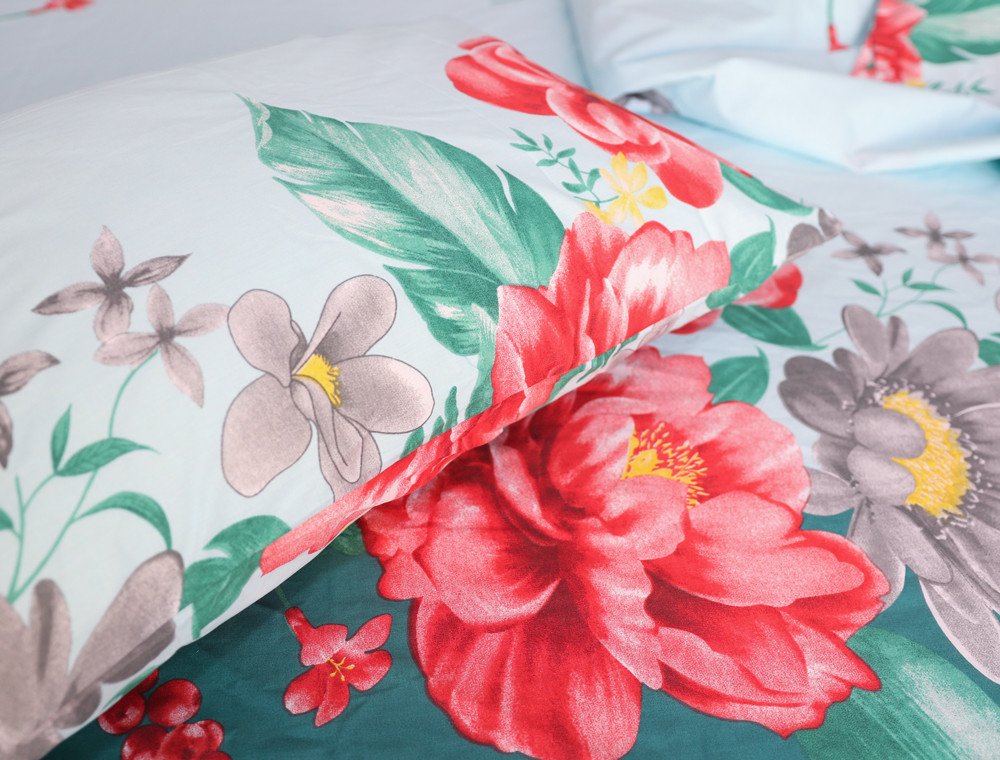 Полуторный набор постельного белья 150*220 из Бязи "Gold" №154715 Черешенка™