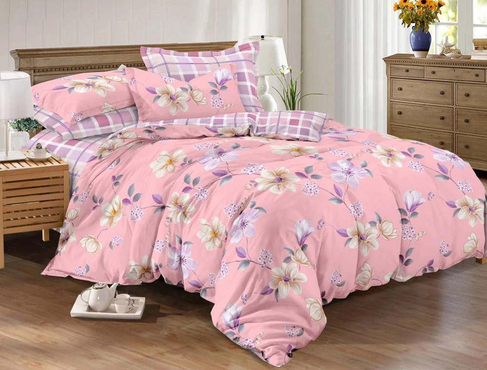 Тканина для постільної білизни Сатин S43-4 (A+B) - (60м+60м)