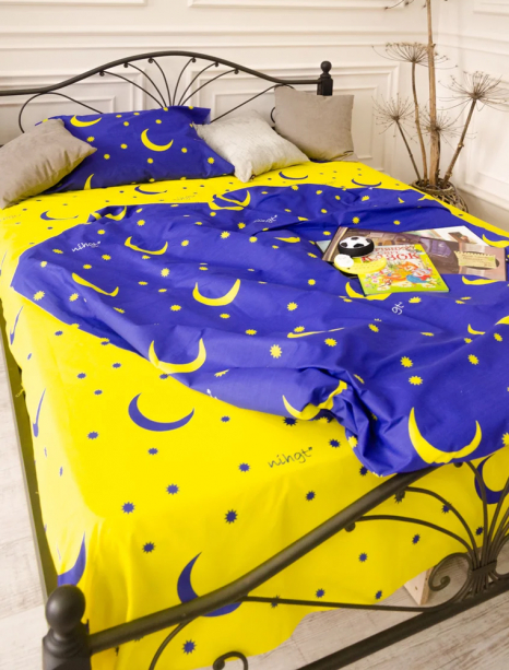 Ткань для постельного белья Бязь "Gold" Lux GL1389 (A+B) - (50м+50м)