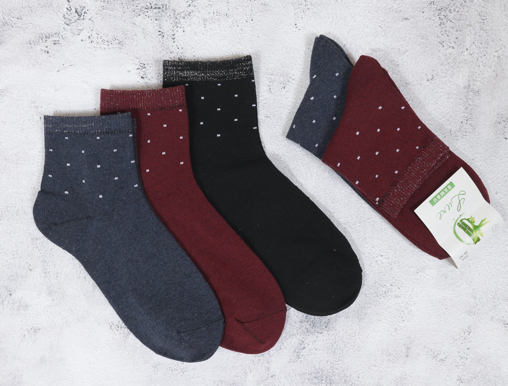 Жіночі шкарпетки Luxe Bambu люрекс (36-40) №ZLB4029