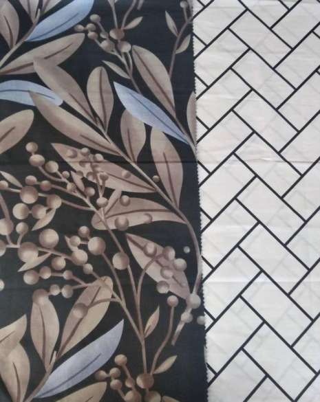 Ткань для постельного белья Бязь "Gold" Lux GL1703 (A+B) - (50м+50м)